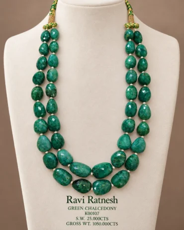 Green Chalcedony Necklace