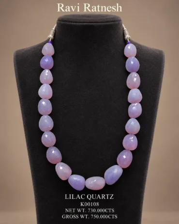 Lilac Quartz Necklace