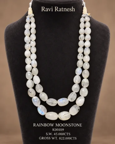 Rainbow Moonstone Necklace