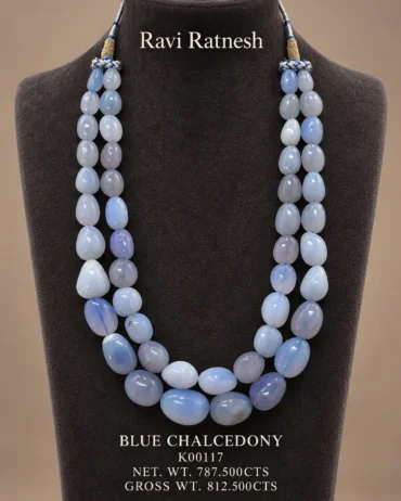 Blue Chalcedony Necklace