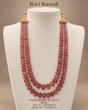 Strawberry Quartz Necklace