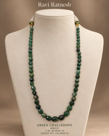 Green Chalcedony Necklace