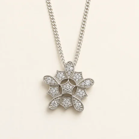 Floral Star Pendant
