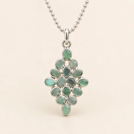 Green Cluster Pendant