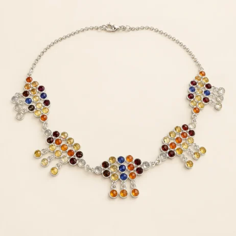 Mixed Leaf Choker