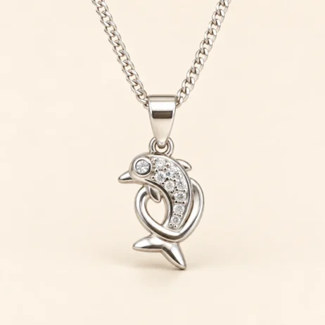 Open Dolphin Pendant