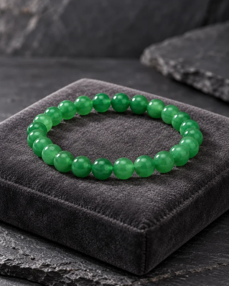 Green Aventurine Bead Bracelet