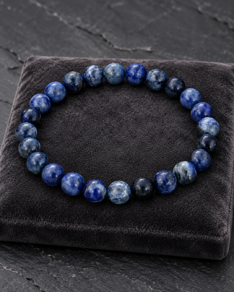 Sodalite High Bead Bracelet