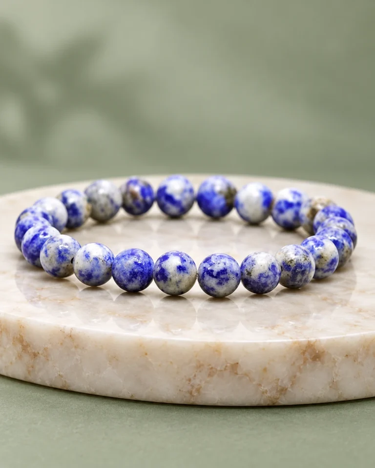 Sodalite Low Bead Bracelet
