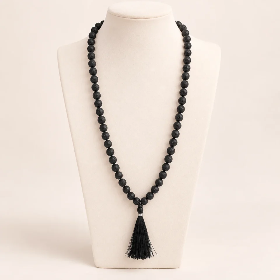 Black Lava Mala