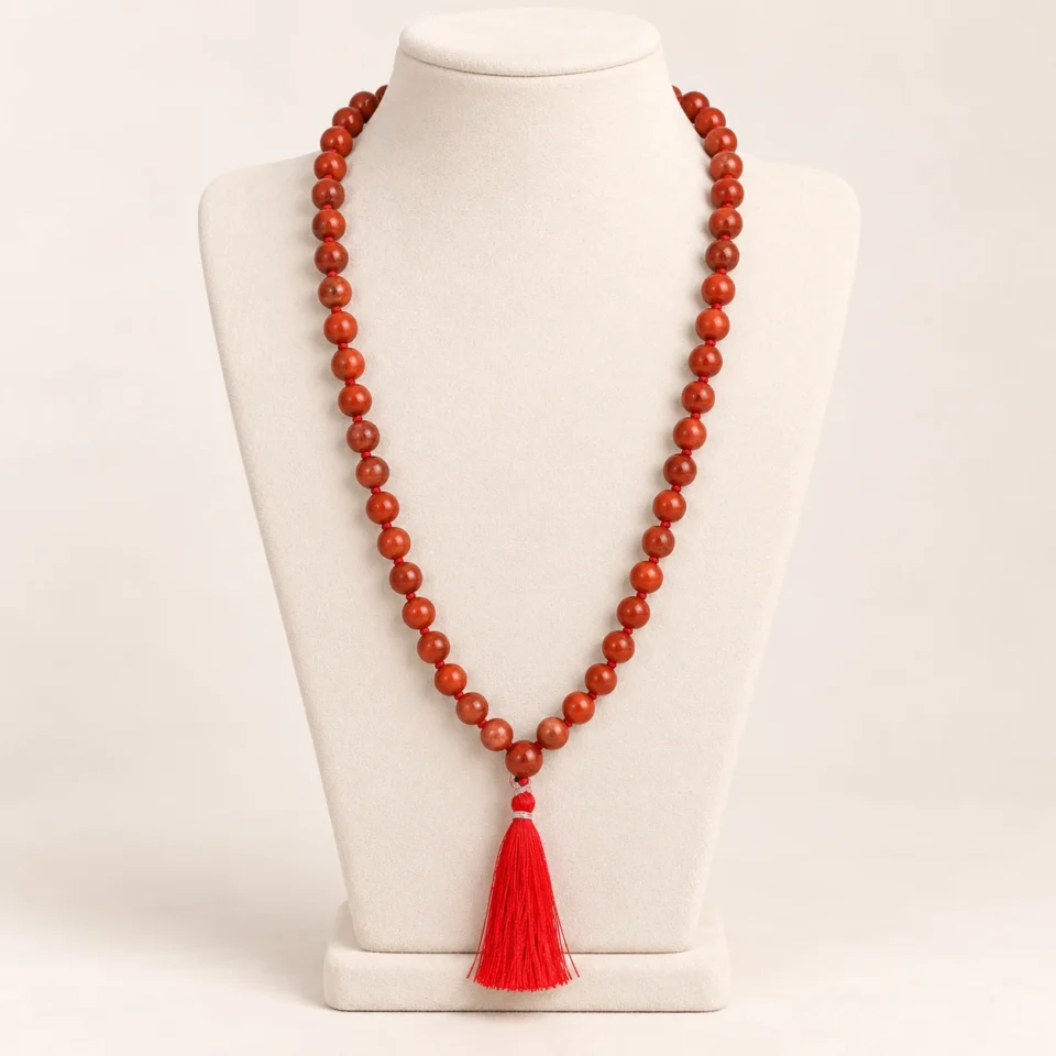 Red Jasper Mala