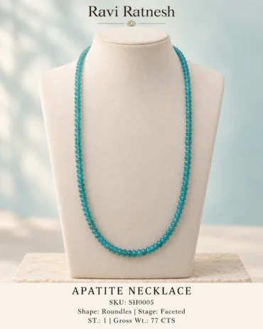 Apatite Single Hook Necklace