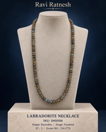 Labradorite Single Hook Necklace