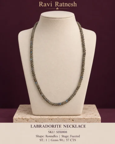 Labradorite Single Hook Necklace