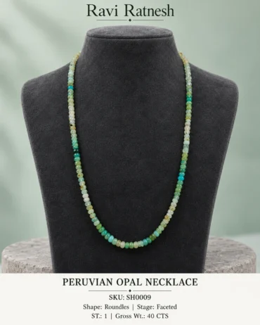 Peruvian Opal Single Hook Necklace