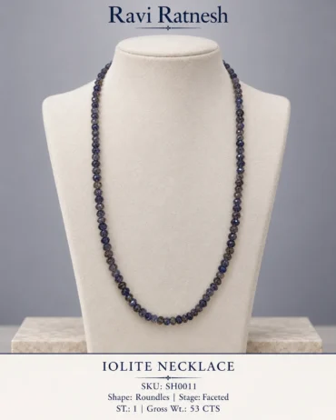 Iolite Single Hook Necklace