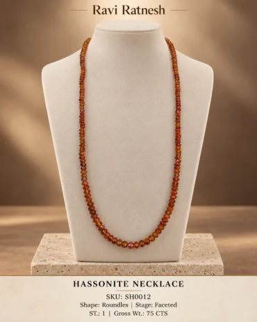 Hassonite Single Hook Necklace