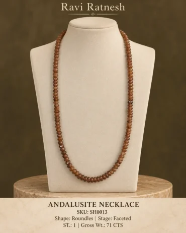 Andalusite Single Hook Necklace