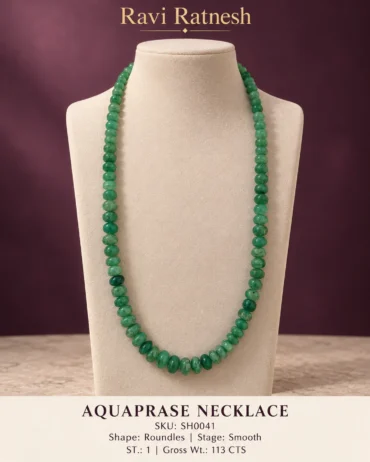 Aquaprase Single Hook Necklace