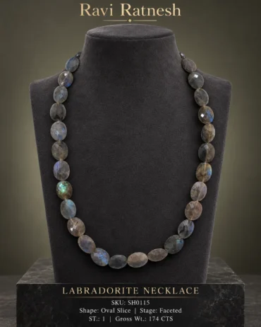Labradorite Single Hook Necklace