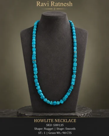 Howlite Single Hook Necklace