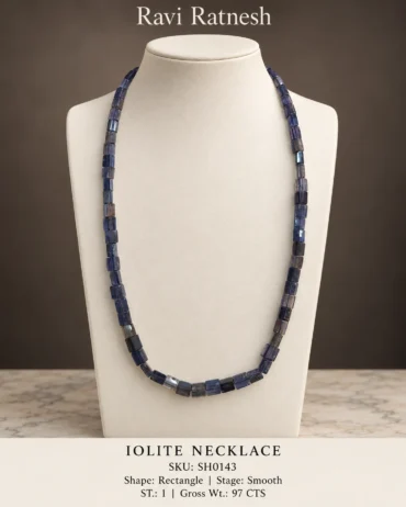 Iolite Single Hook Necklace