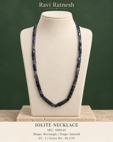 Iolite Single Hook Necklace