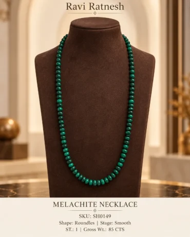 Melachite Single Hook Necklace